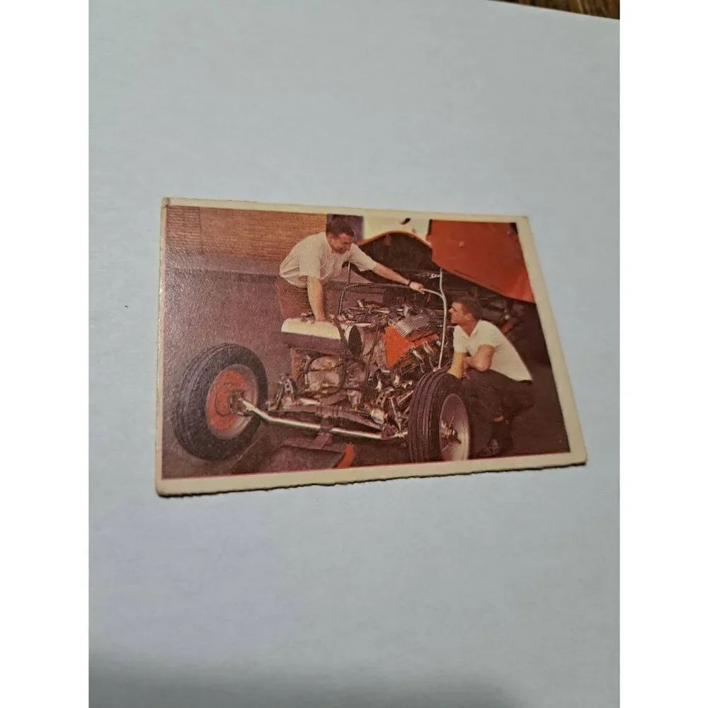 Vintage 1965 Hot Rod Magazine Trading Card #6 Spec Sheet 1932 Ford Sedan